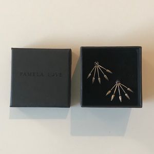PAMELA LOVE 5 SPIKE EARRINGS | STERLING SILVER